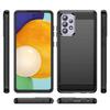 Brushed Carbon Fiber Case For Samsung A52 5G Galaxy A01 M01 A3 Core A32 Jump 5g A12 Shockproof Phone Cover For Galaxy A02 M02s