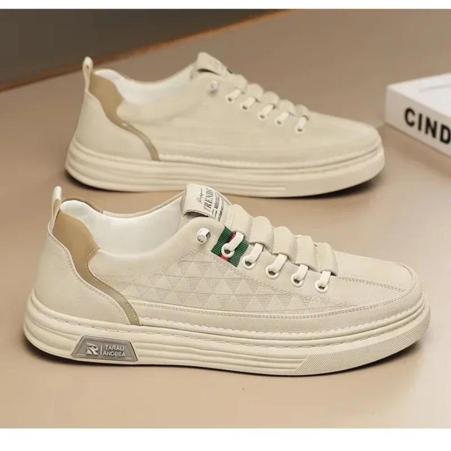 Verbessern Sie Ihren Stil mit Herren Vulkanisierte Schuhe /2025/ Leder Freizeitschuhe