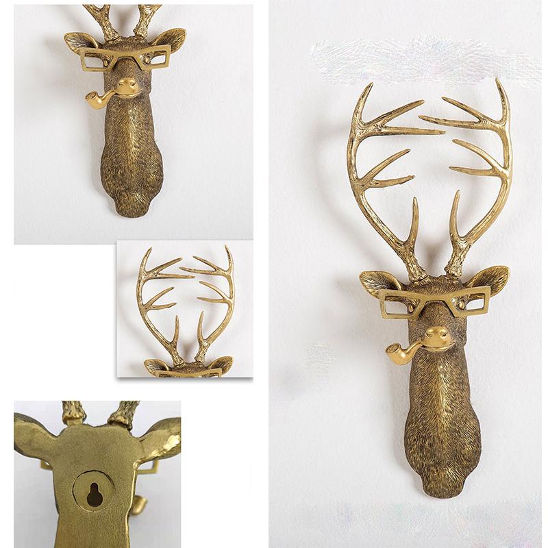 1PC Bronz Antic Rașină Decorativă Figurine Decorative Bronz Animal Ornament