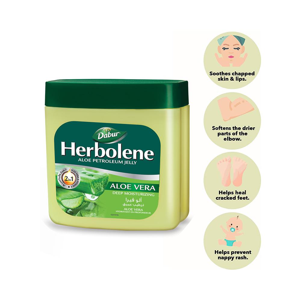 Vazelína na pleť Dabur Herbolene Aloe Vera 115 ml