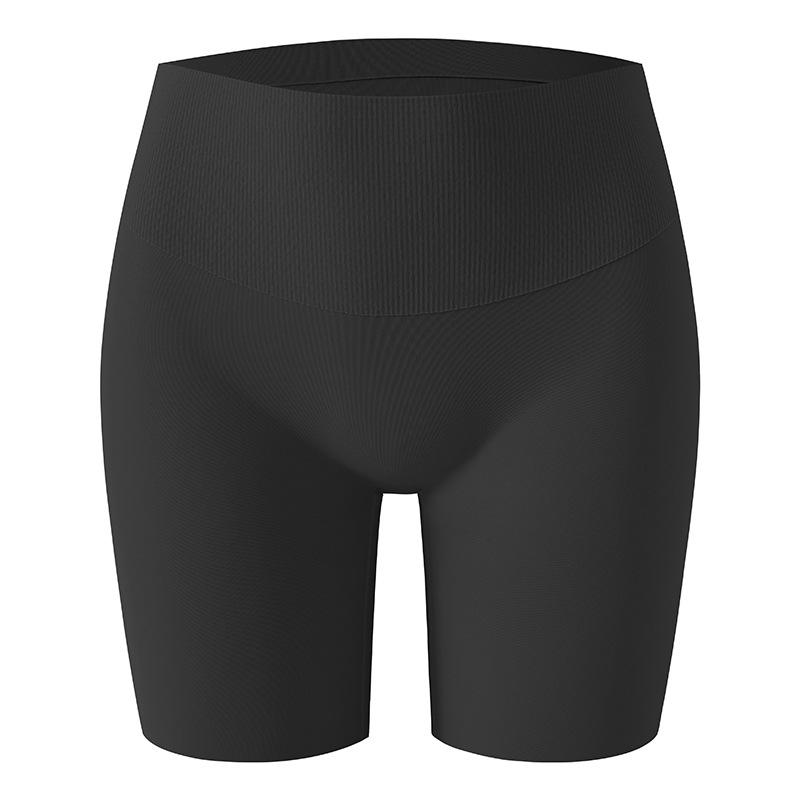 

Ladies Summer Breathable Cool Feeling Light Plastic No Trace Abdominal Lift Hip 3 in 1 Leggings XXL чорний