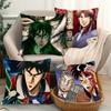 Anime K-Kaiji Pillow Case Fashion Square Pillowcase Bedroom Sofa Room Ins Decoration Leisure