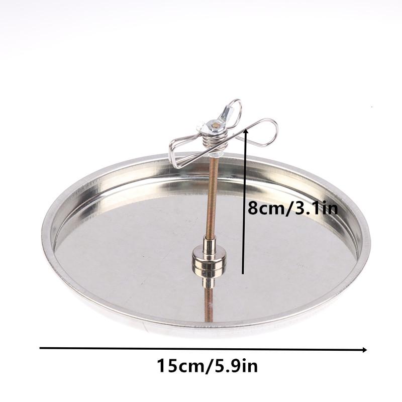 Stainless Steel Adjustable Magnetic Mosquito Coil With Tray Household Multifunction Incense Mosquito Repellent Holder