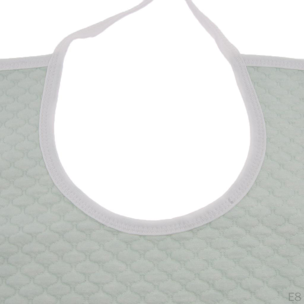 Adults Cotton Waterproof Reusable Meals Bibs Feeding Saliva Towel