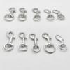 5pcs Outdoor Climbing Backpack Universal Rotating Metal Buckle Fishing Utilities Collar Lock Buckle Luggage Hardware Accessories