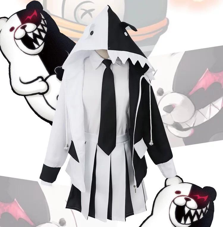 Danganronpa Monokuma Cosplay Costume, Unisex Anime