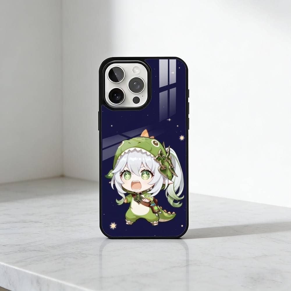 Genshin Fan-made Characters Phone Case For iPhone17,16,15,14,13 Plus,Pro Max Magnetic For Magsafe Wireless Charging