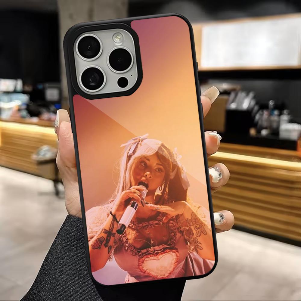 M-Melanie M-Martinez Singer Phone Case For iPhone 16,15,14,13,12,11,Pro,Max,Plus,Mini,Magsafe,Magnetic Wireless Charging Case iPhone12