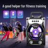 Bluetooth Karaoke Square Dance Speaker - Portable, Outdoor Use, High-Quality Sound, Card & USB Support, Subwoofer.
