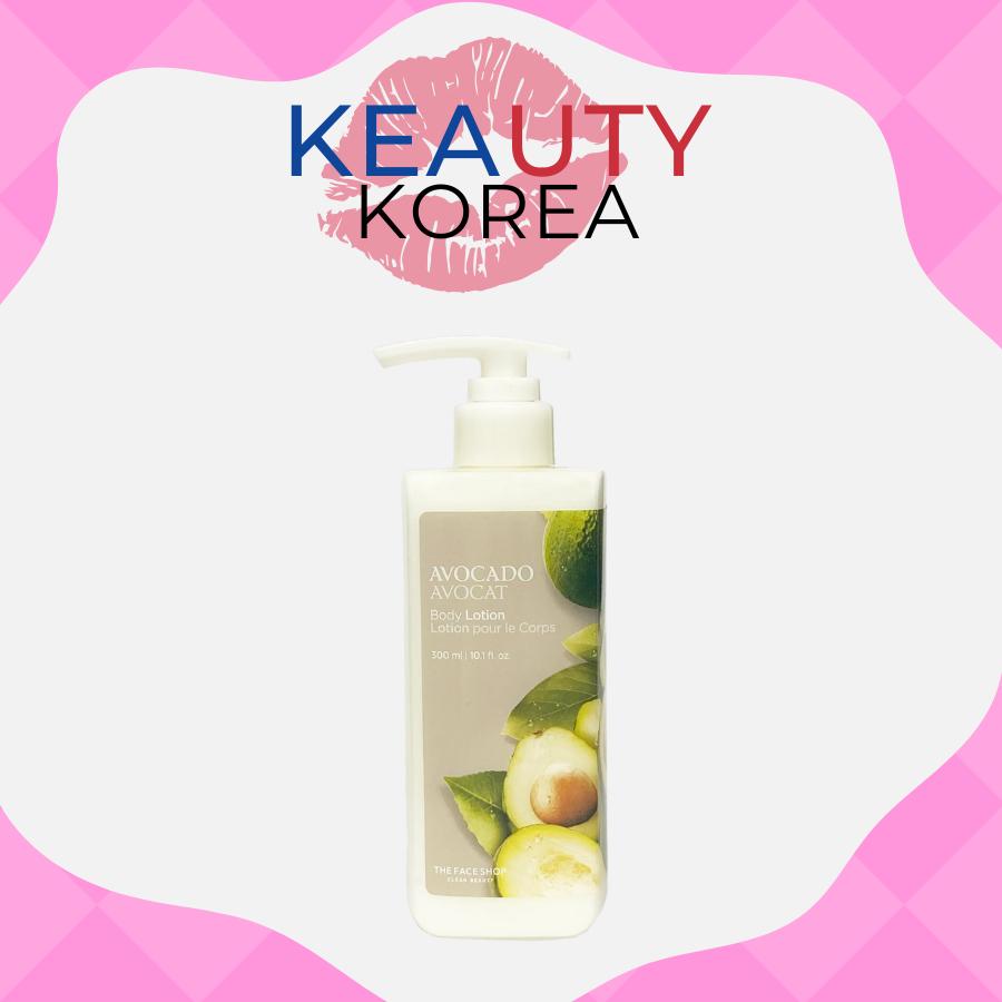 The Face Shop Avocado Body Lotion, 300ml