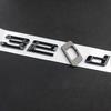 3D Glossy Black Car Rear Trunk Letters Stickers For BMW E46 E36 G20 E90 F30 E92 316d 318d 320d 325d 330d Emblem Logo Accessories