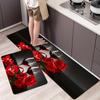 Kitchen Mat Kitchen Carpet Non-Slip Washable Bath Floor Mat Entrance Doormat Laundry Room Lounge Decor Rug Living Room Carpet