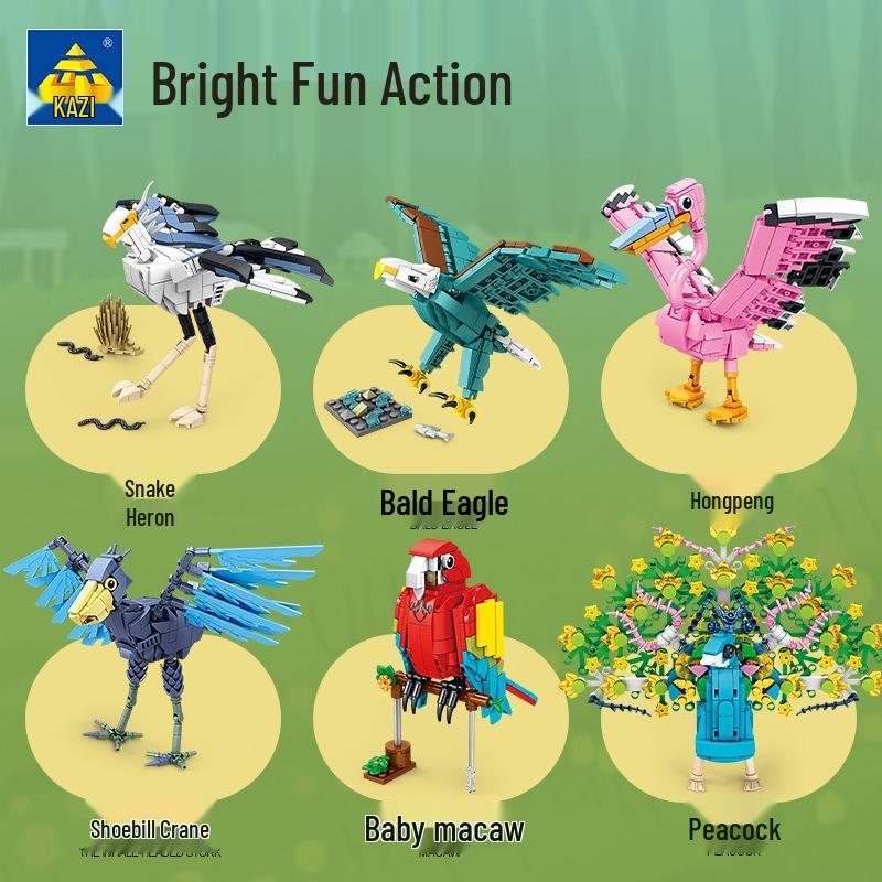 Insect Building Block Model: Mantis - Educational Toy for Kids