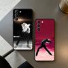 4A Jump L-Legend Phone Case For Samsung S25,24,23,22,30,21,10,9,Ultra,Plus,Lite,FE,4,5 G Soft Black Case