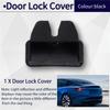 A58X-Latches Covers Car Door Lock Cover Protector Latch Cover 1769832-10-E For Tesla Model 3 Highlan Highlander Door Stopper Cov