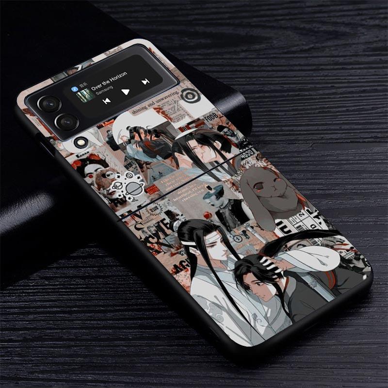 Mo Dao Zu Shi MDZS Manga Z Flip 7 Phnoe Case For Samsung Z Flip 6 5 4 3 5G Galaxy ZFlip7 ZFlip4 ZFlip5 ZFlip6 ZFlip3 Phone Cover
