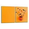 2x GLASS STOVE PROTECTIVE PLATE 40x52 HALLOWEEN