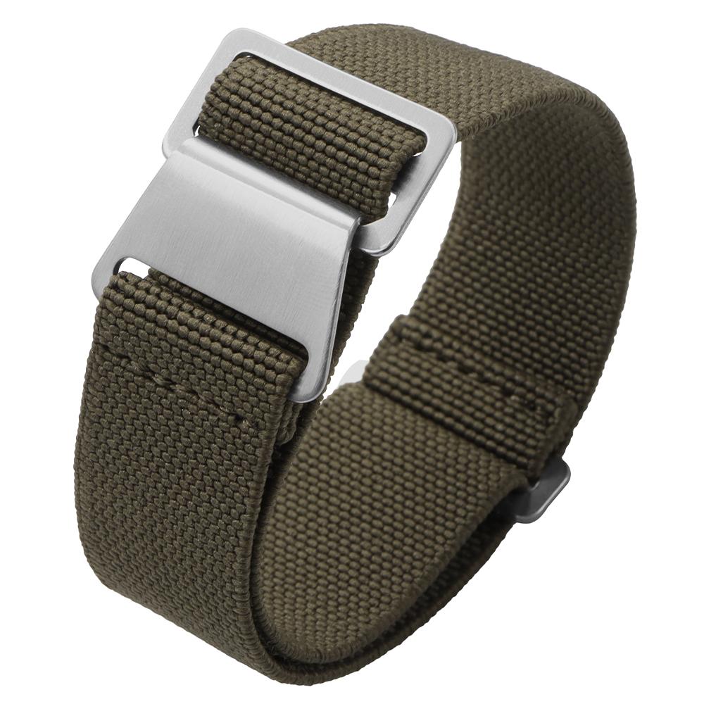 18/20/22mm Nylon Watchbands Parachute Elastic Breathable Skin Friendly Straps for Rolex Water Ghost for Omega for Tudor Bracelet