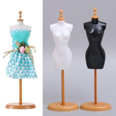 Toys Dress Clothes Hanger Mannequin Model Stand Doll Dress Support Hangers Display Holder