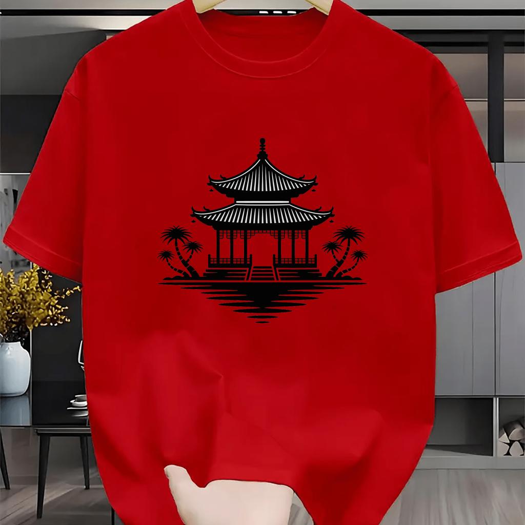 Unisexs ShortSleeved TShirt Regular Comfortable Fit TShirt Urban Casual TShirt Unisexs Summer Breathable ShortSleeved Shirt