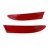 Rear Bumper Reflective Strips For BMW X3 F25 2011 2012 2013 2014 Warning Strip 63147217315 63147217316