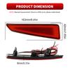 LED Rear Bumper Reflector Lights For Lexus 2015-2025 Rx300 Rx350 Rx450h, Function As Tail, Brake&Rear Fog Lamps Car Accessories