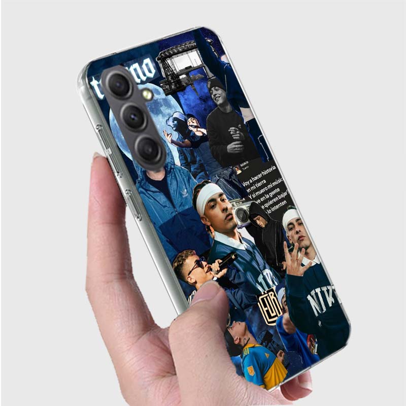Trueno Rapper Phone Case for Samsung A16 A26 A36 A56 A17 A37 A57 A07 A06 A02S A03 A04S A05S Galaxy Note 20 10 A50S A71 A51 A31 A