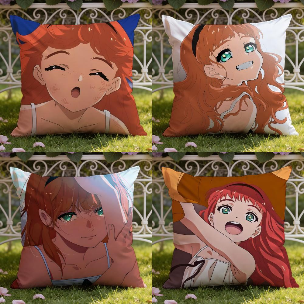 AnimeWonder Egg Priority Cushion Cover Home & Car Dual-Scene Pillow Cover: Reversible for Premium Comfort
