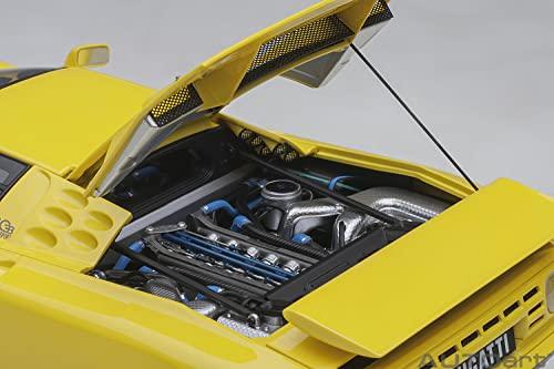 AUTOart 1/18 Bugatti EB110 SS Yellow Finished Product 70918