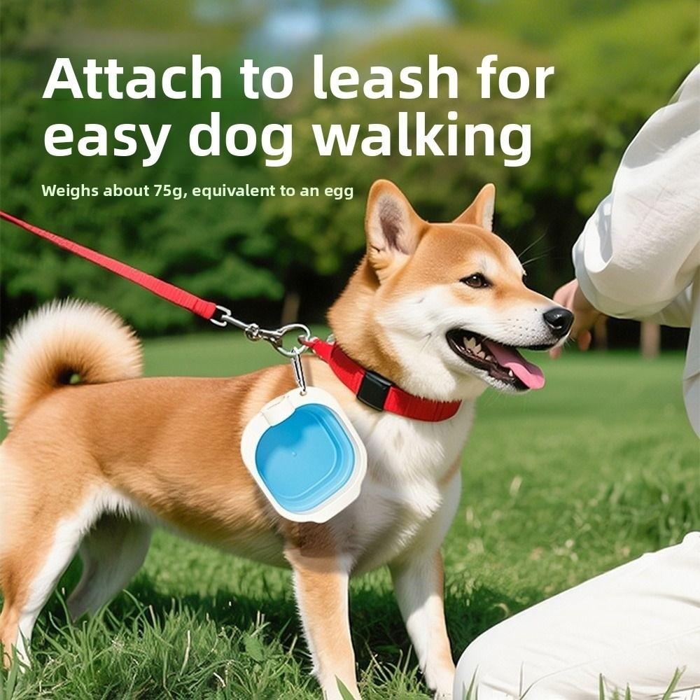 Portable Collapsible Dog Water Bowl Lightweight Pet Food Water Feeding Tray  Outdoor