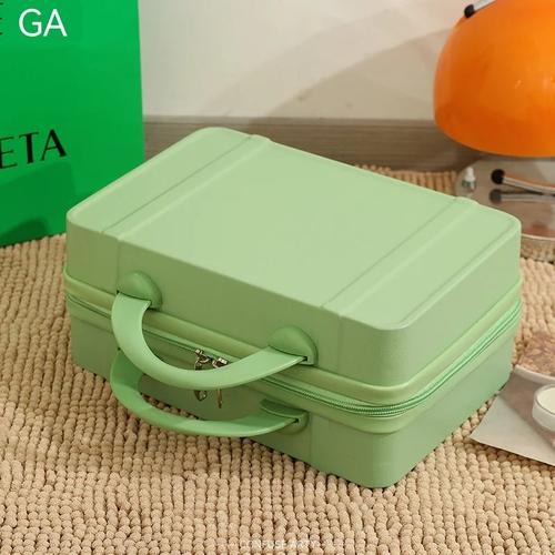 Bolsa de Maquillaje Portátil 2026 para Mujer, Bolsas Organizadoras Compactas de Tocador para Viaje