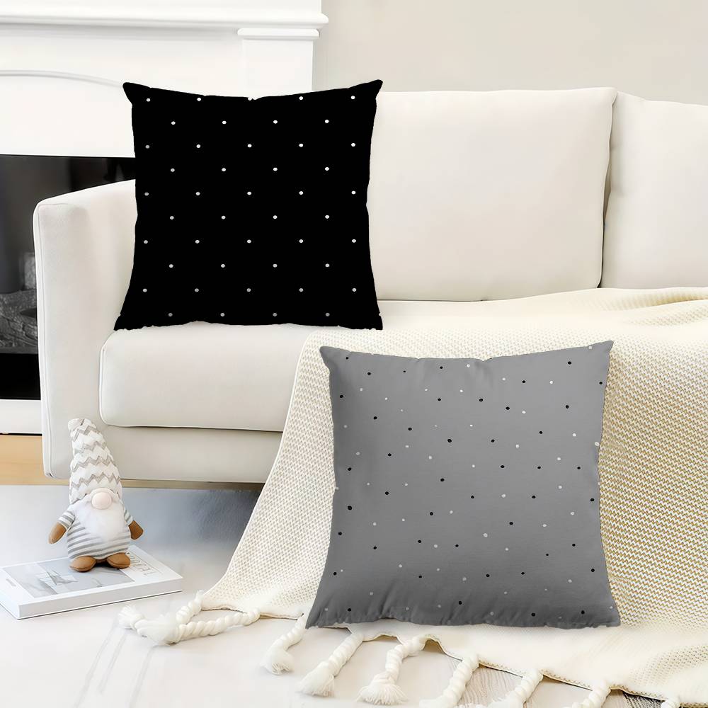 Fashion Polka Dot Pillowcase Toon Gift Cushion Cover Bedroom Home Sofa Chair Seat Decor Pillow Case