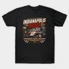 Asiatische Größe Baumwolle Unisex T-Shirt Druck T-Shirt Indianapolis-500 2026 T-Shirt No-Cut Druck Reguläre Passform