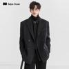 Bojue Zhuoer Men's 100% Wool Double-Faced Blazer