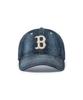 Emelbi Basic Denim Unstructured Ball Cap Bos (Indigo)