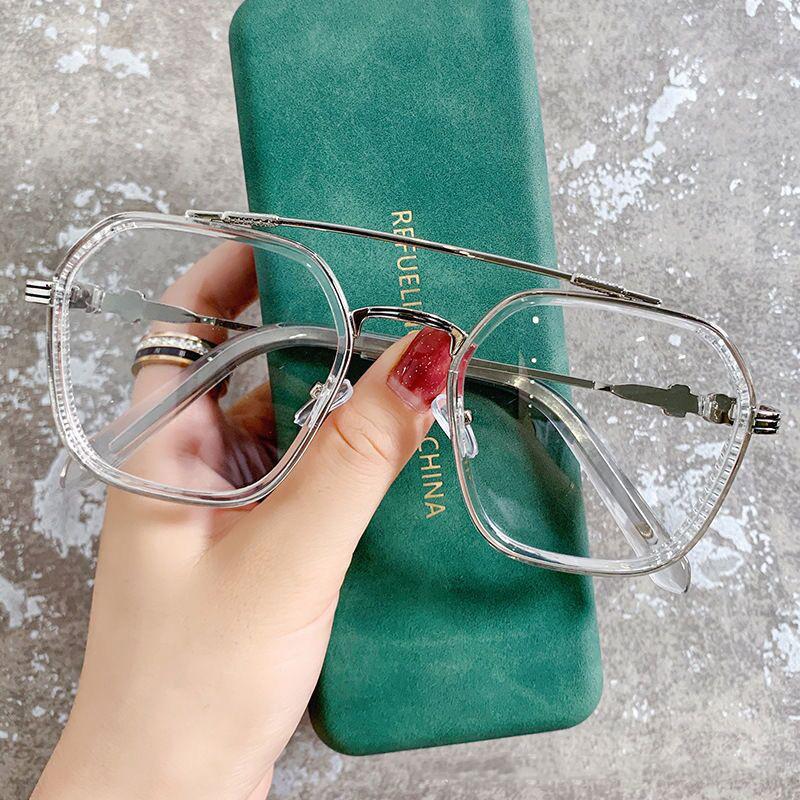 Luxury Myopia Glasses Fashion Women Transparent Eyeglasses Anti Blue Light Glasses Finish Prescription Eyewear Diopter 0 To -6.0