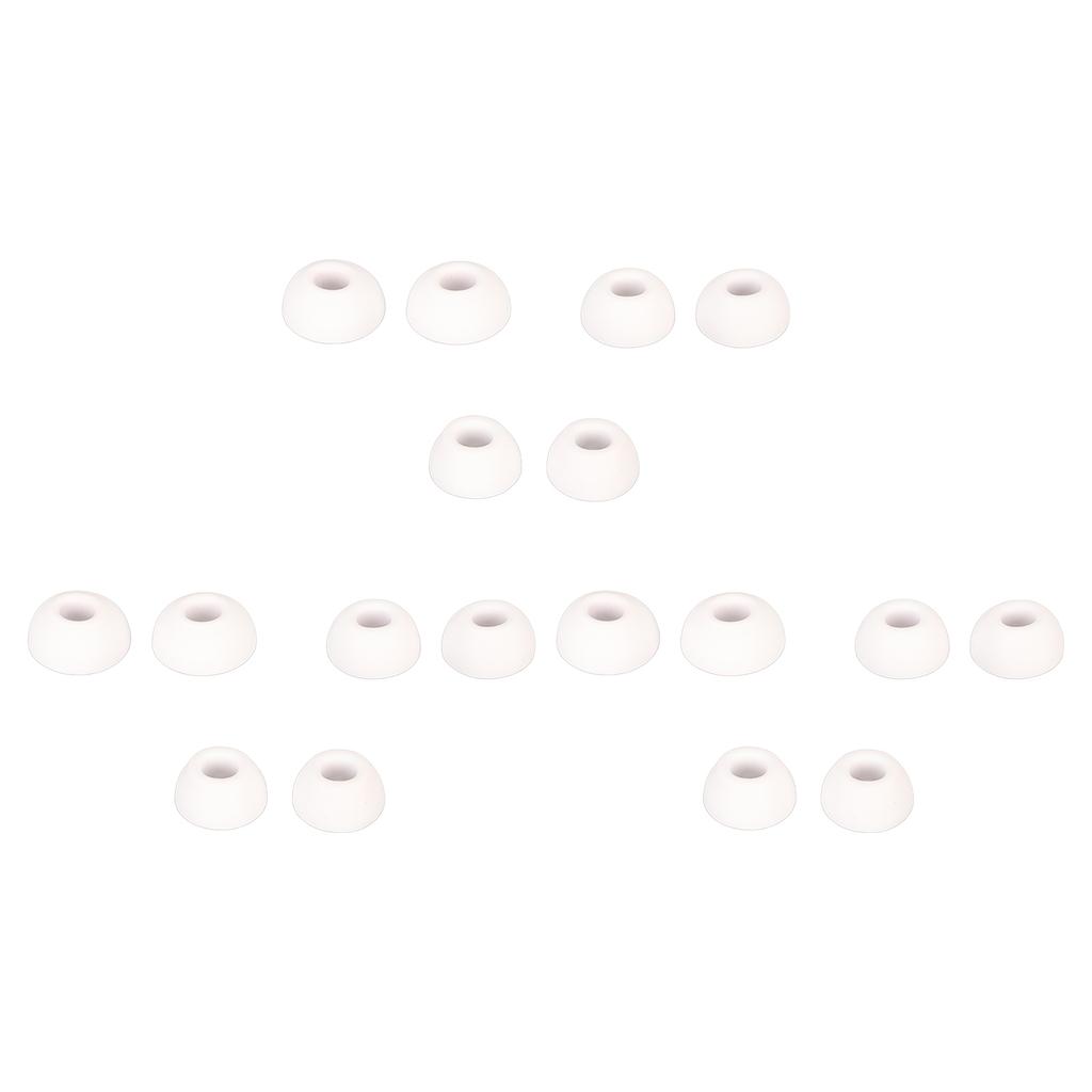 Memory Foam Ear Tips Silicone Comfortable Perfect Fit Replacement Ear Tips for IOS Earbuds Pro One Pair Each of Small,