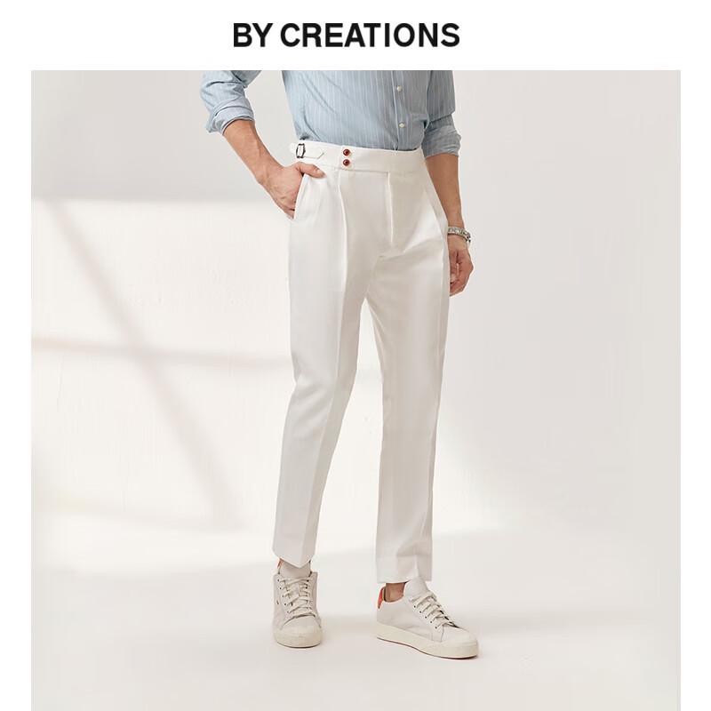 

Мужские джинсы из денима прямого кроя с высокой посадкой от Creations 46