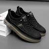 Fashion Luxury Men Genuine Leather Shoes Breathable Casual Dress Business Shoe Classic Antiskid Wear-Resistant Flat Designer Oxford Shoe