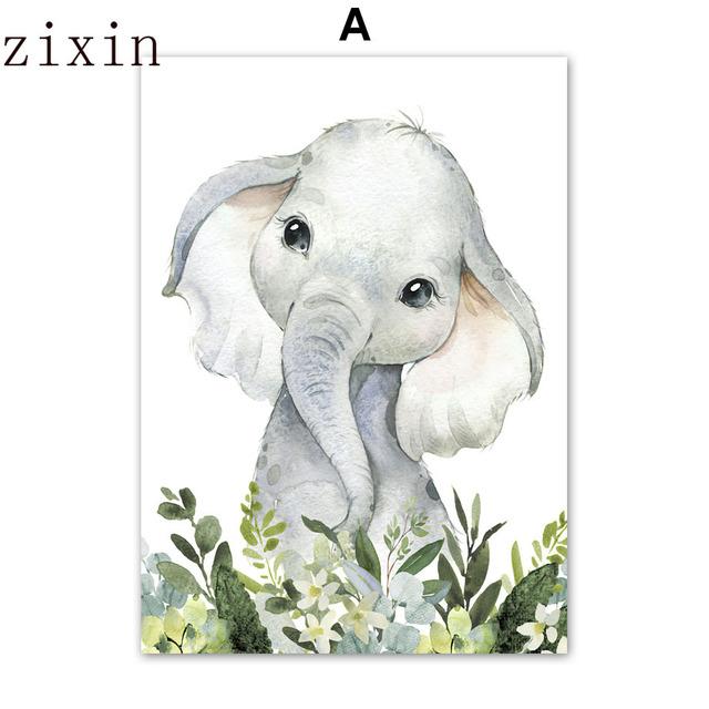 

Милый лев, жираф, зебра, гепард, животные джунглей, настенное искусство, холст, плакаты на скандинавскую тему, живопись и принты, настенные панно, декор для детской комнаты 21*30cm