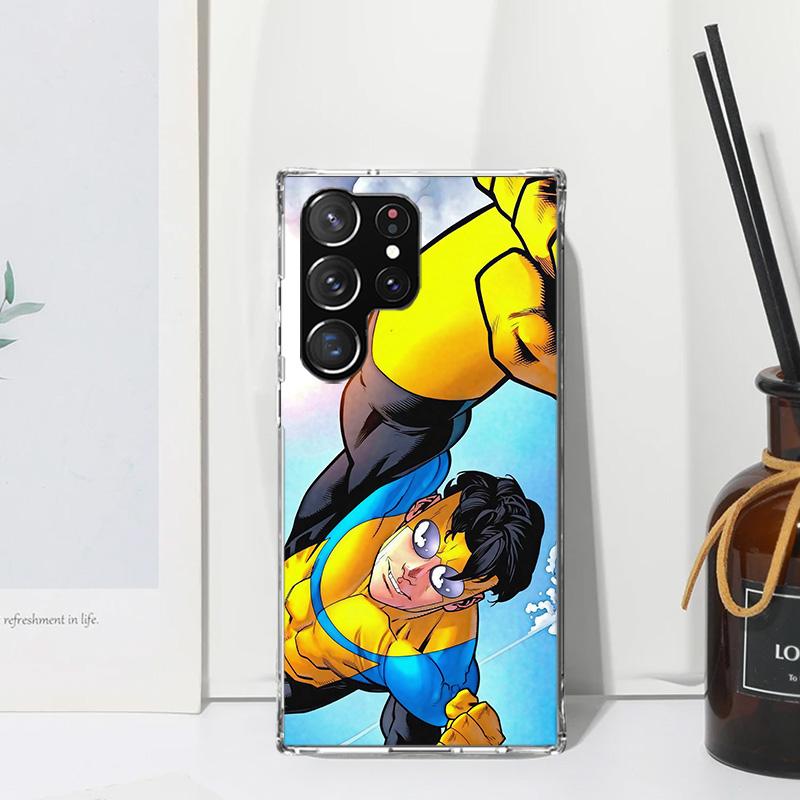 Cool I-Invincible Phone Case For Samsung Galaxy S26 S25 Edge S24 FE S23 S22 Ultra S21 Plus S20 + Art Fundas Back Cover Galaxy S2
