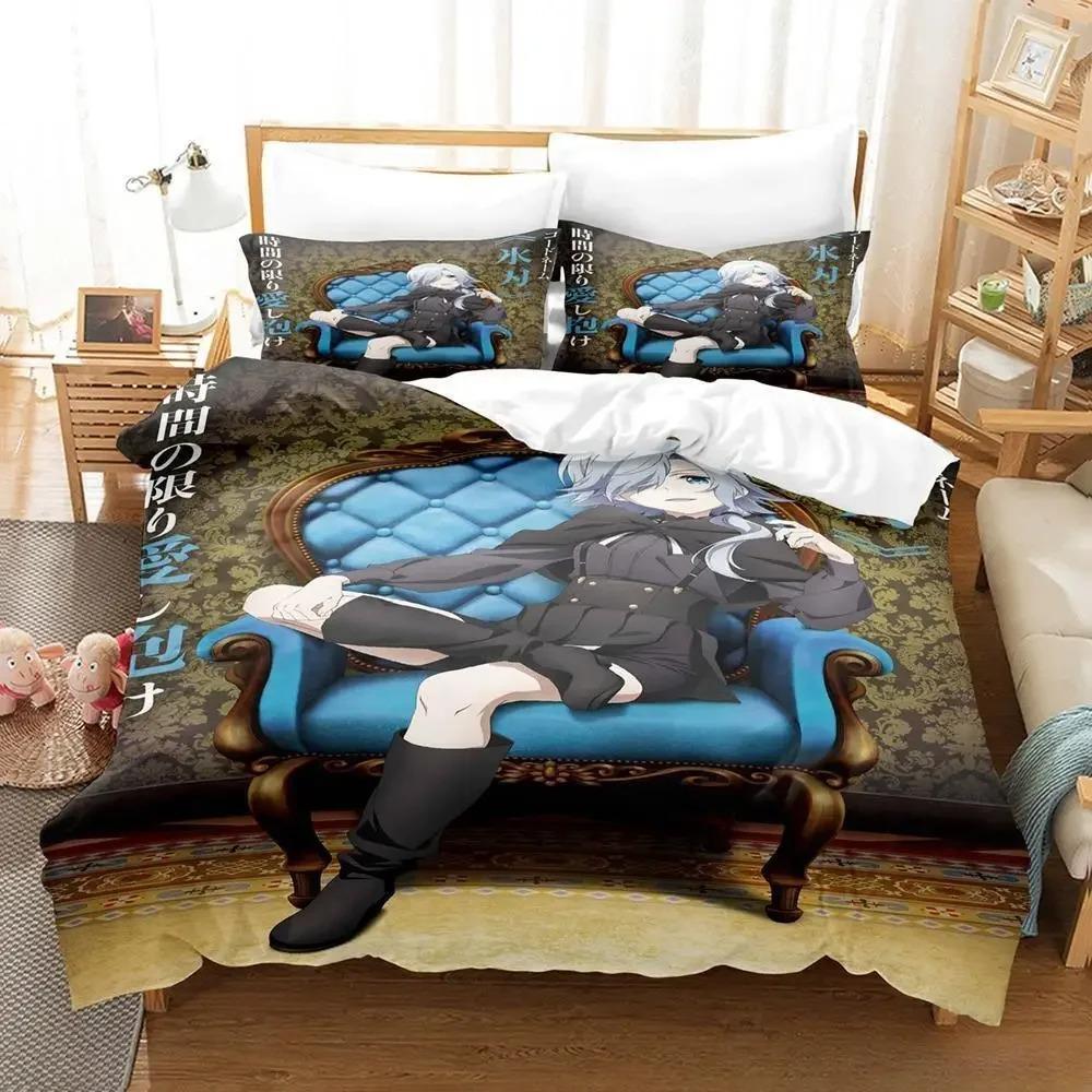 Spy Classroom Bedding Set Single Twin Full Queen King Size Bed Set Adult Kid Bedroom Duvet Cover Sets 3D Anime Bed Sheet Set