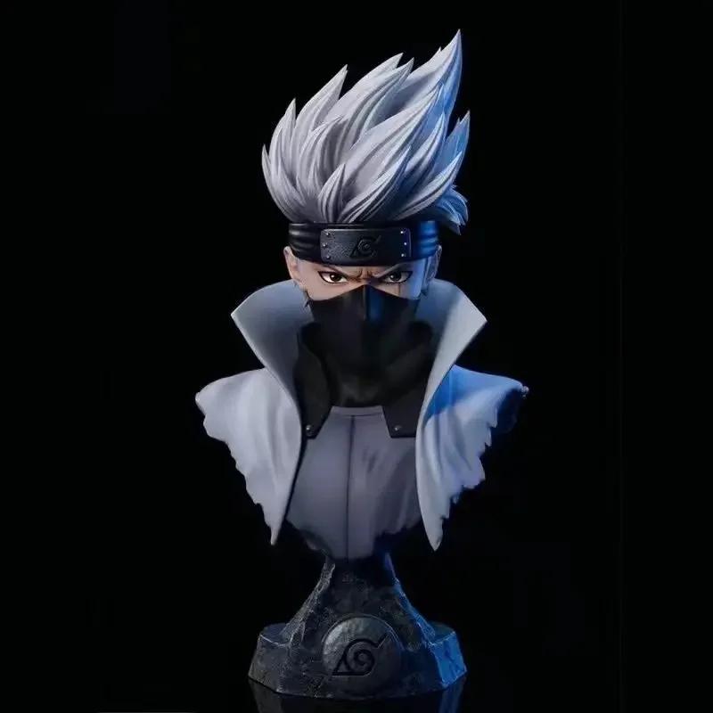 Anime Kakashi Naruto Uzumaki Bust Figures Madara Obito Model Sasuke Uchiha Figures Tsunade Shippuden Figurine 15cm PVC Toys