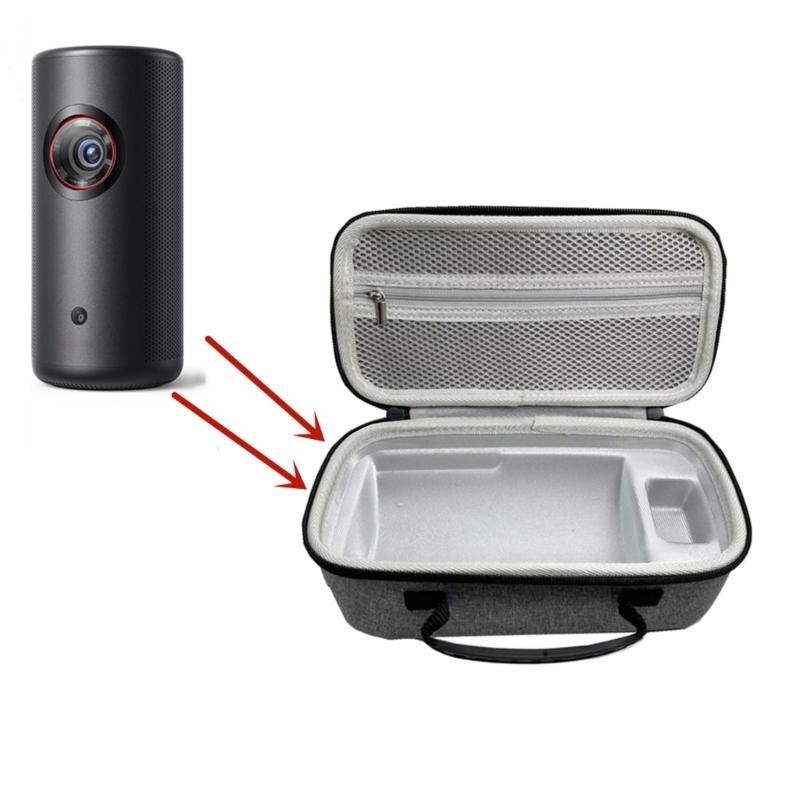 Hard EVA Travel Carry Case Projector Storage Bag for The Freestyle Anker Nebula Capsule Projector Protect Box