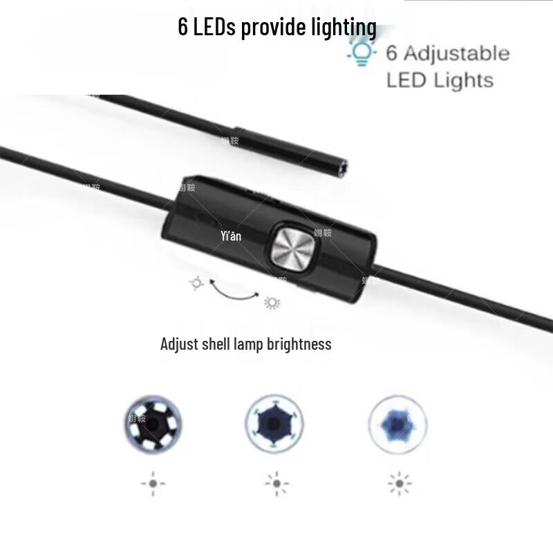 Yi'an 2025 HD Night Vision Underwater Fish Finder Camera Kit