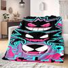 PokeMon Anime Print Blanket Warm Comfortable Flannel Blanket Suitable for Bedrooms, Sofas, Beds, Chairs, Picnics, Travel
