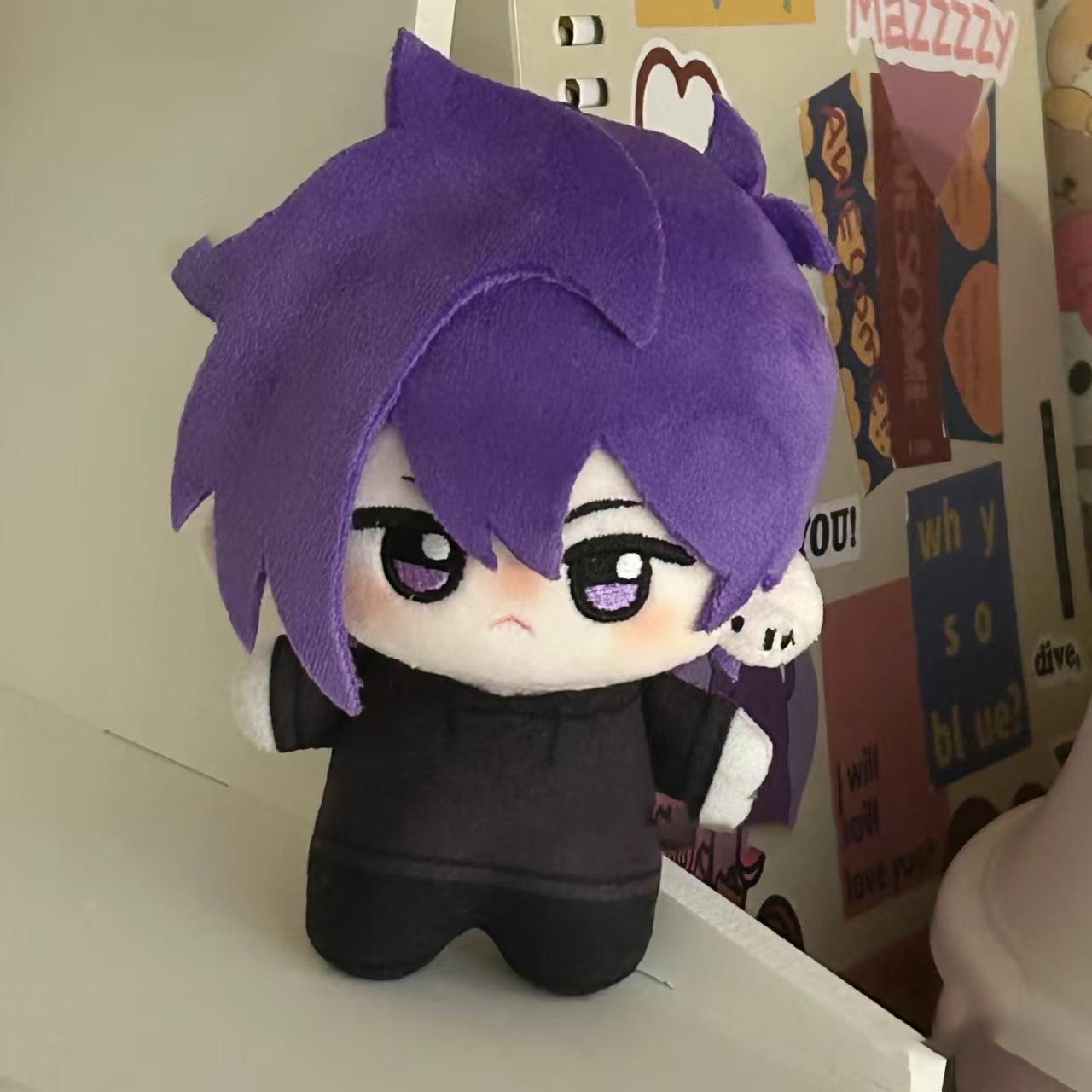 10cm Stoff Stardew Valley Sebastian Plüschtier Puppe Spiel Sebastian Plüschtiere Dekorative Rucksack Anhänger Schlüsselanhänger Dill Geschenke