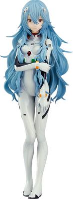 GOOD SMILE COMPANY POP UP PARADE Neue Kinoedition Rei Ayanami Langhaarige bemalte Kunststofffigur Evangelion Ver.. Neuauflage ohne Maßstab