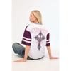 Foreign Trade Original Order Neo * Vision White Purple Retro Futurism Cross Pattern Men's and Women's Same Ball Uniform