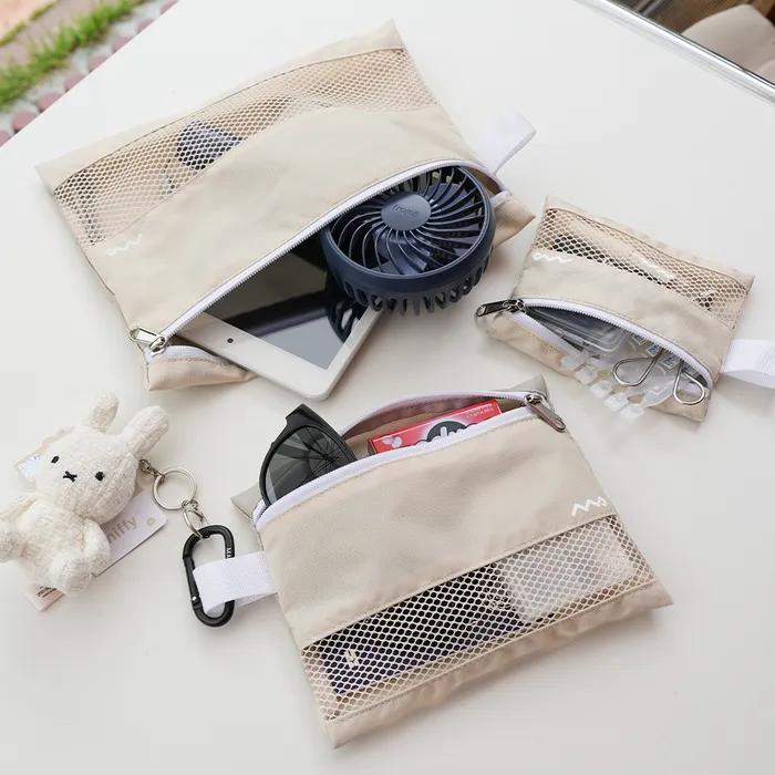 Mesh Pouch 3-Piece Set